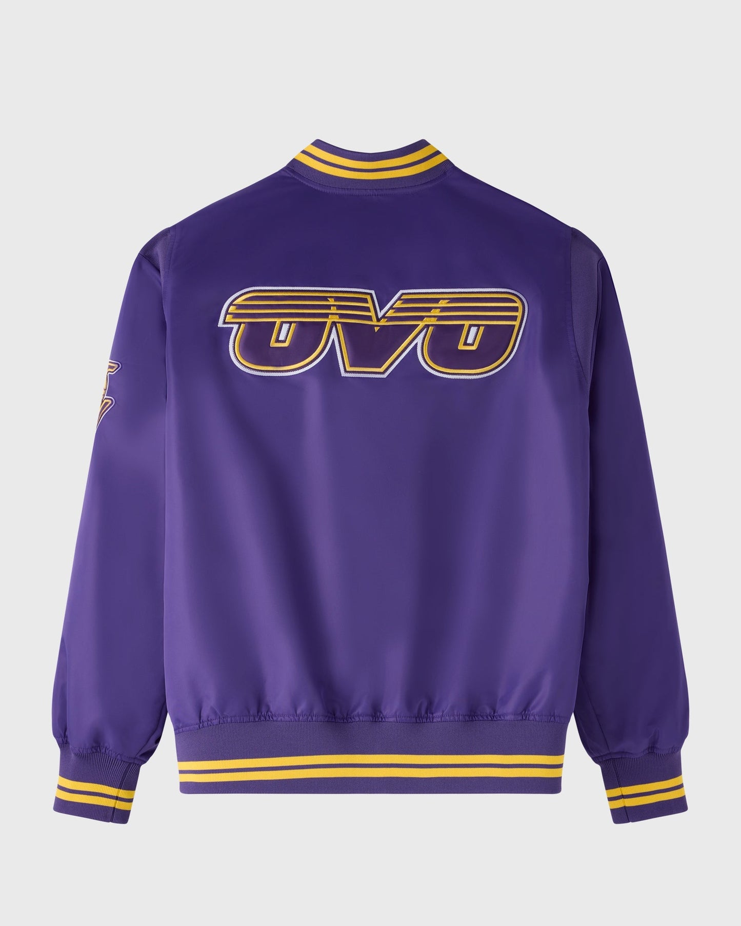 NBA LOS ANGELES LAKERS SATIN VARSITY JACKET