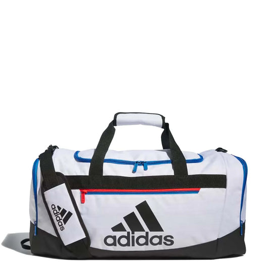 Adid@s Defender Jersey White Duffle Bag Medium