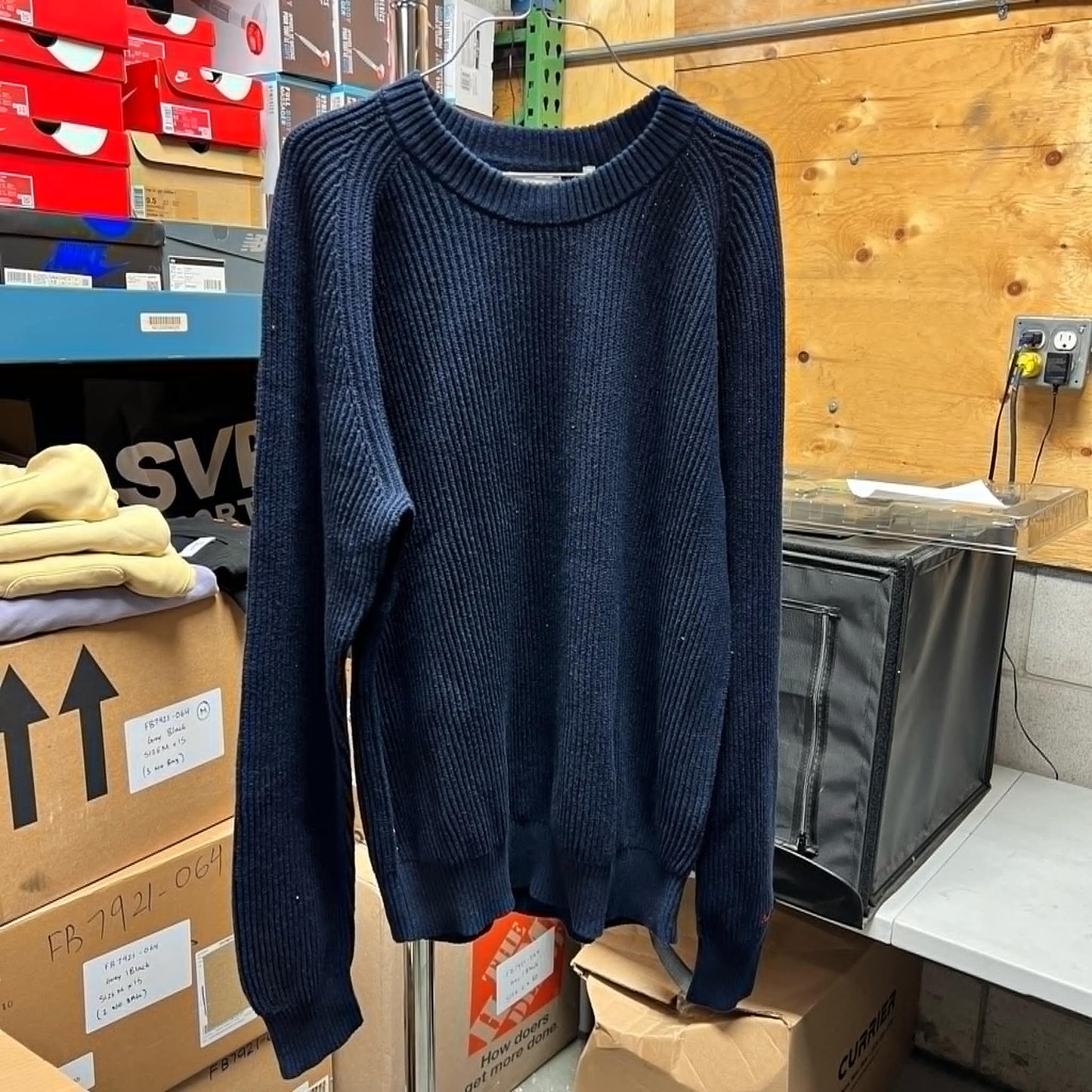 Knit Crewneck Navy